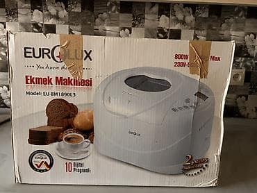 Yeni Çörəkbişirən, Eurolux, Çörəyin çəkisi - 1 - 1.5 kq, Ünvandan götürmə — 1