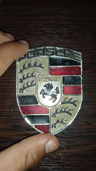 Aksesuarlar və tüninq: Porsche loqosu – kapot/emblem - Model: Porsche kapot nişanı (crest) – — 1