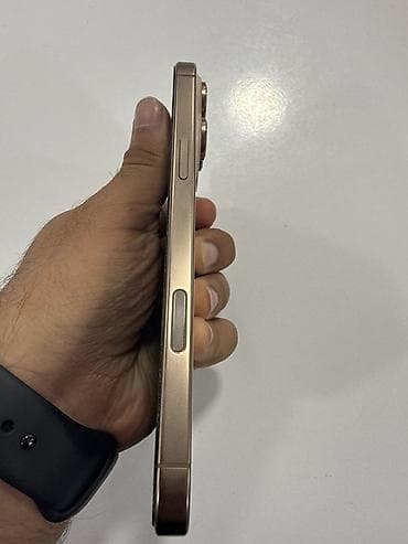 IPhone 16 Pro Max, 256 GB, Qızılı, Face ID, Sənədlərlə, Simsiz şarj