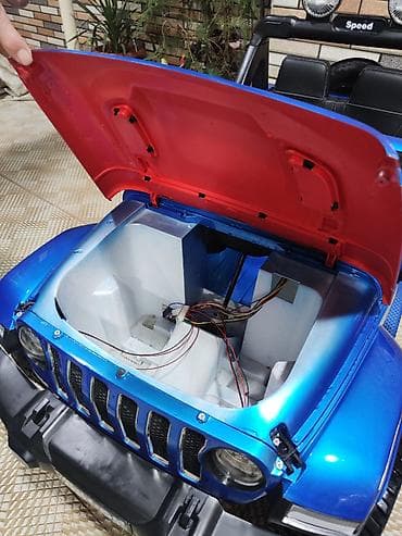 usaq geyimi: Uşaq üçün elektrikli off-road tipli maşın – “Speed” brendi, mavi rəng — 3