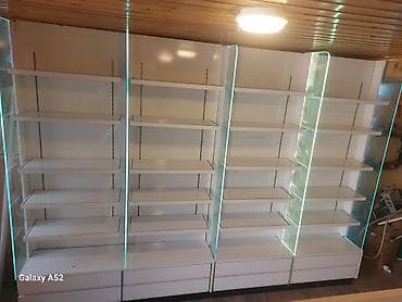 Setka vitrinləri: Ölçülər şəkillərdə göstərilən modullara uyğundur; ehtiyac olduqda — 2