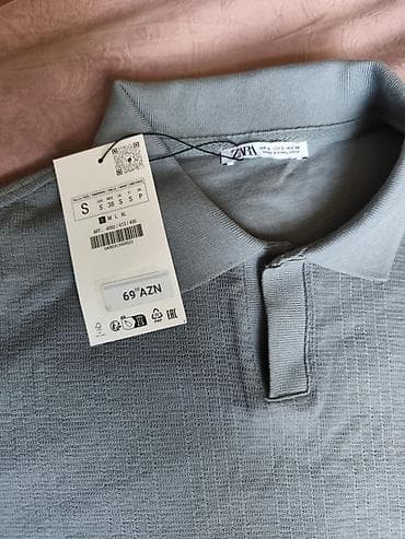 zara cins: Polo köynək, Zara, S, rəng - Boz — 3