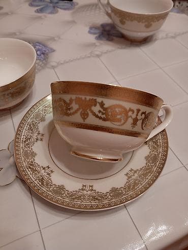 termos qab: Fincanlar, rəng - Qızılı, Türkiyə — 6