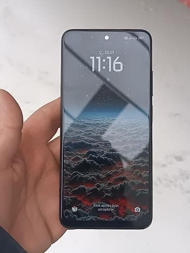 telefonlar honor: Redmi Note 11, 64 GB, rəng - Mavi, Barmaq izi — 2