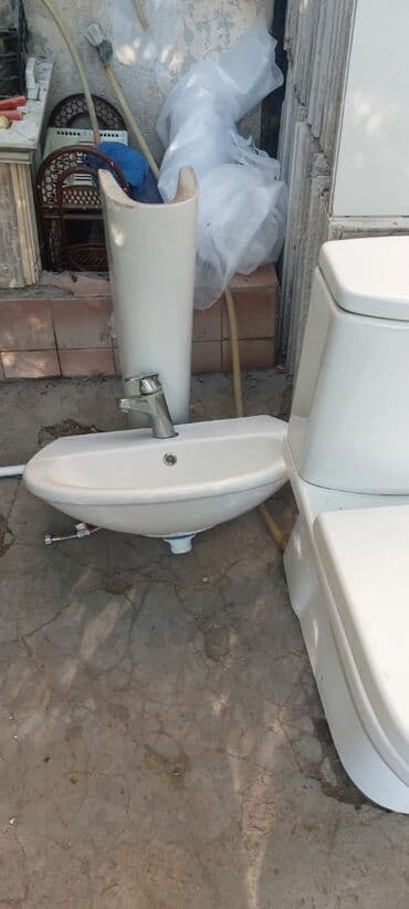 2ci əl unitaz: Unitaz təkdə var dəst də var — 9