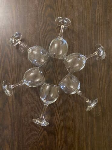 Təmir və tikinti: Qədəhlər, Şüşə, 6 ədədli dəst — 5