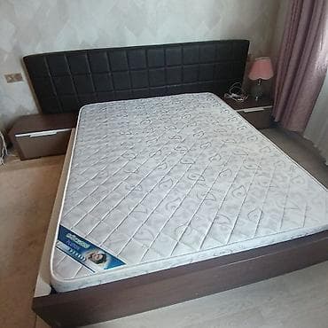 kravatlarin satisi: İkinəfərlik çarpayı, Dolab, Termo, 2 tumba, Yeni — 1