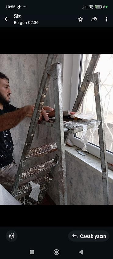Aboy ustasi .malyar spoklyovka emusiya paduqa laminat işleri lalafo.az -da Aboy ustasi .malyar spoklyovka emusiya paduqa laminat işleri