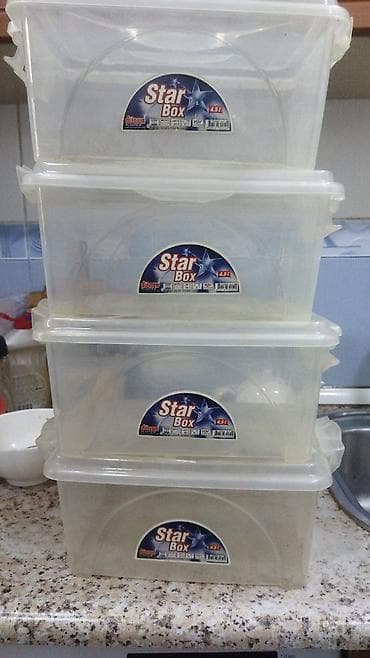 Mətbəx aksesuarları: 6 ədəd 4.5 l
4ədəd 7.5l — 1