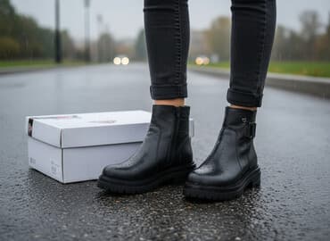 Qısaboğaz, Ölçü: 37, rəng - Qara, Yeni