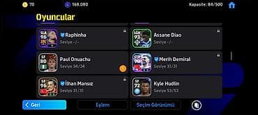 EFootball hesabı – güclü komanda və ulduz kolleksiyası - Komanda — 10