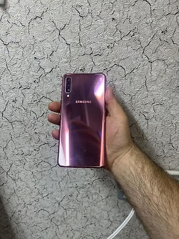 a7 2017: Samsung Galaxy A7 2018, 128 GB, rəng - Çəhrayı, İki sim kartlı, Face ID — 3