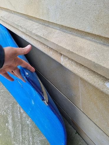 idman matı: Mavi rəngli gymnastika/fitnes döşəyi - Ölçü: təxminən 180–200 sm — 1