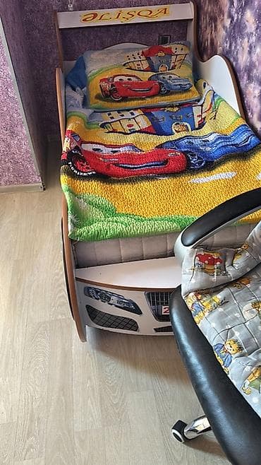 qaz 3: Uşaq üçün maşın formalı çarpayı - Dizayn: Yarış avtomobili — 2