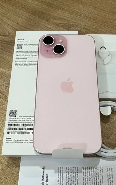 iphone adaptör başlığı qiymeti: IPhone 15, 128 GB, Ağ, Simsiz şarj — 5