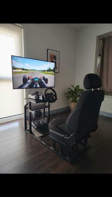 taxta biti nece mehv etmek olar: Oyun guşəsi və simulyator seti – Böyük divara quraşdırılmış LED TV — 2