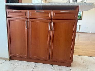 кухня бу: Metbex mebeli 4.50 sm bar hisse 120×50.Temiz taxtadan hazirlanib hec — 6