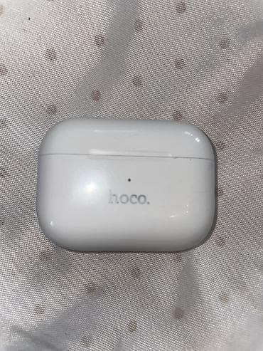 Микрофоны: Беспроводные (Bluetooth) Наушники, Hoco, цвет - Белый — 3