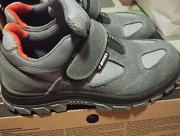 Мужская обувь: EMEX Active Pro iş/trek ayaqqabıları - Rəng: Boz (tünd-boz altlıq və — 3