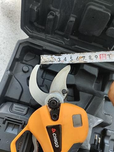 tulpan gulu: CHIGO akkumulyatorlu elektrik bağ qayçıları – fırçasız (brushless) — 7
