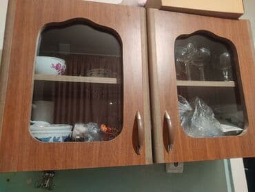 metbext mebili: Mətbəx dolabı dəsti - Material: laminat/LDSP ağac teksturalı örtük - — 3