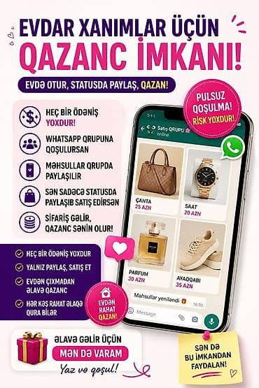 satci isi: Satış agentləri, Təcrübəsiz, Onlayn iş — 1