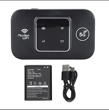 ipad mini 5 satilir: Portativ Mobil Wi‑Fi (MiFi) modem Xüsusiyyətlər: - Şəbəkə: 4G LTE — 2