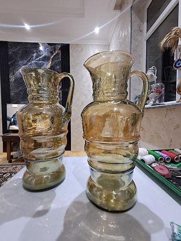 бутыль стеклянный 20 л: Цвет - Желтый, Стекло, 1 л — 2