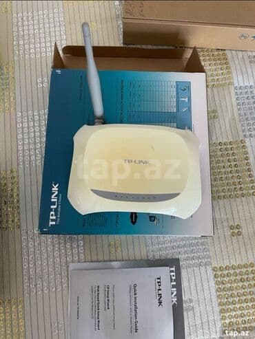 sazz internet necedi: TP-Link TD-W8901N ADSL2+ modem-routeri ev və ya kiçik ofis üçün ideal — 3