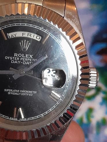 uşaqlar ucun saatlar: Qol saatı, Rolex, rəng - Qara — 7