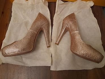 qızılı ayaqqabı: G.U.E.R.O. qadın tuflisi - Model: klassik “pump” stili - Rəng — 3