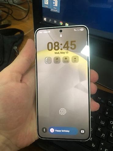 samsung flip 3: Samsung Galaxy S24, 256 GB, rəng - Bej — 3