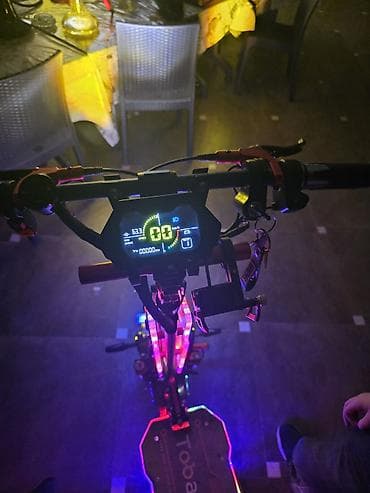 toba elektrikli scooter: Elektrikli skuter Toba ST-313 Güclü və diqqətçəkən dizayna malik — 1