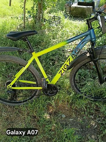 ZigZag dağ velosipedi - Rəng: sarıdan tünd mavi rəngə keçid (ombre