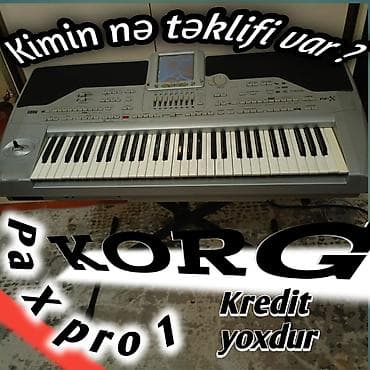 KORG Pa x1 Pro. Satılır barter . özünnən zəif sintezatorlarla və