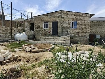 sumqayitda barter evler: 2 otaqlı, 50 kv. m, Kredit yoxdur, Təmirsiz — 5