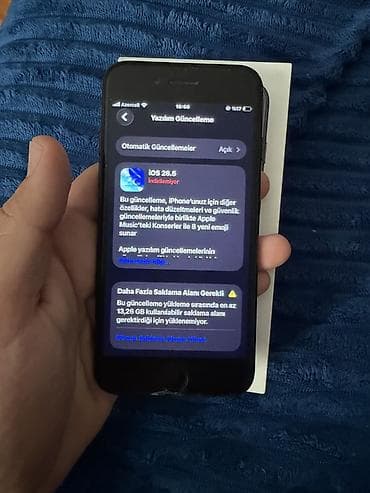 iphone 10 s: IPhone SE 2020, 64 GB, Qara, Barmaq izi — 9