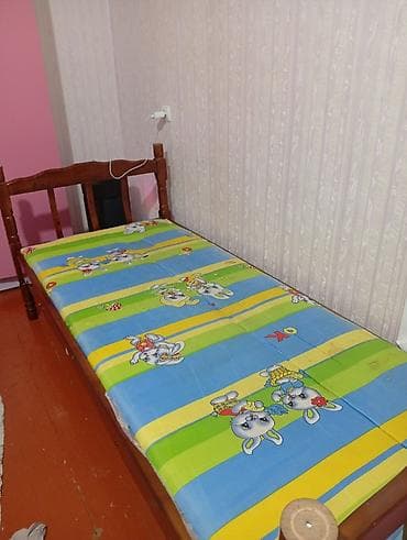 Qız üçün, İşlənmiş, 2 təknəfərlik çarpayı, Dolab — 2
