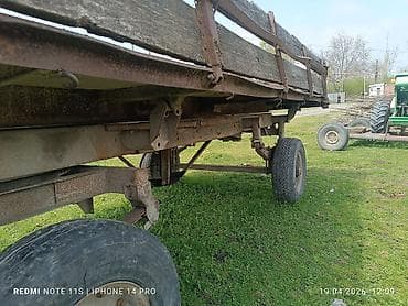vaz 21099 şiti: Kənd təsərrüfatı üçün ikioxlu qoşqu - Traktora qoşulan, ön halqali — 7