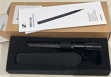 Mikrofonlar: Sennheiser MKH416 P48
Təzə pakofqada — 3