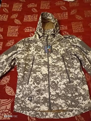 qar geyimi: Shark Skin Soft Shell kamuflyaj dəsti - Üst geyim: kapüşonlu, tam — 1
