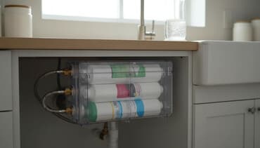 inci su: Məhsul: Su təmizləyici sistemlər üçün filter dəsti Tərkib: - 5 mikron — 1