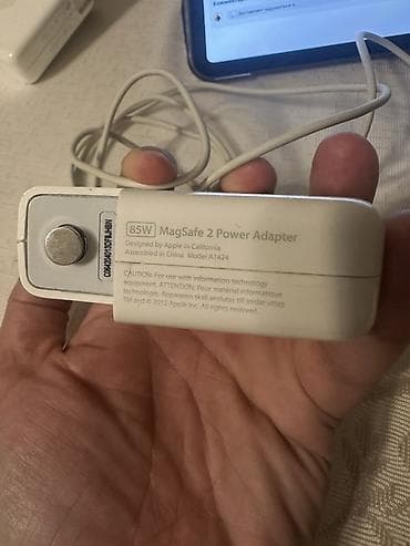 macbook 2012: Apple 85W MagSafe 2 Power Adapter (Model A1424) - Orijinal Apple şarj — 2