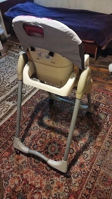 Игрушки: Uşaq yemək stulu - Rahat və təhlükəsiz yüksək stul - Ön hissədə — 3