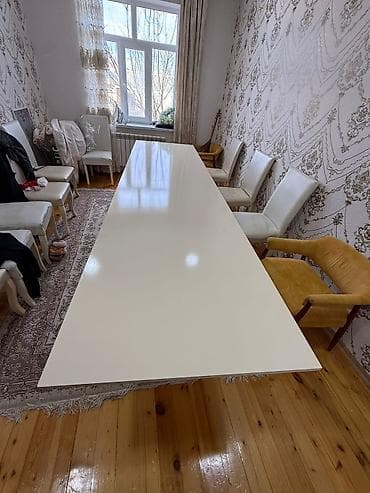 parket satisi: Qonaq masası, Açılmayan, MDF, Dördbucaq masa — 2