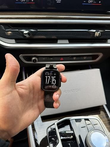 saat qulpu: Smart saat, Apple, Sensor ekran, rəng - Qara — 2