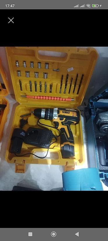 Dewalt simsiz akkumulyatorlu matkap-şurupqafa dəsti - Brend: Dewalt -