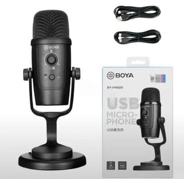 studiya: Mikrofon "Boya BY-PM500". BY-PM500 Boya By-PM500 USB Kondenser — 2
