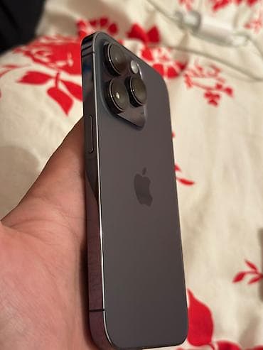 mac pro: IPhone 14 Pro, 128 GB, Deep Purple, Simsiz şarj, Sənədlərlə, Face ID — 4