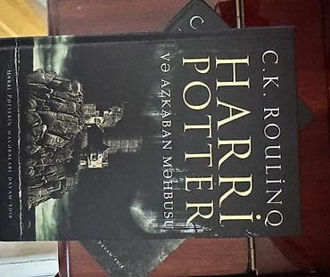 Məhsul: Harri Potter seriyasından 2 kitab (Azərbaycan dilində, sərt — 3